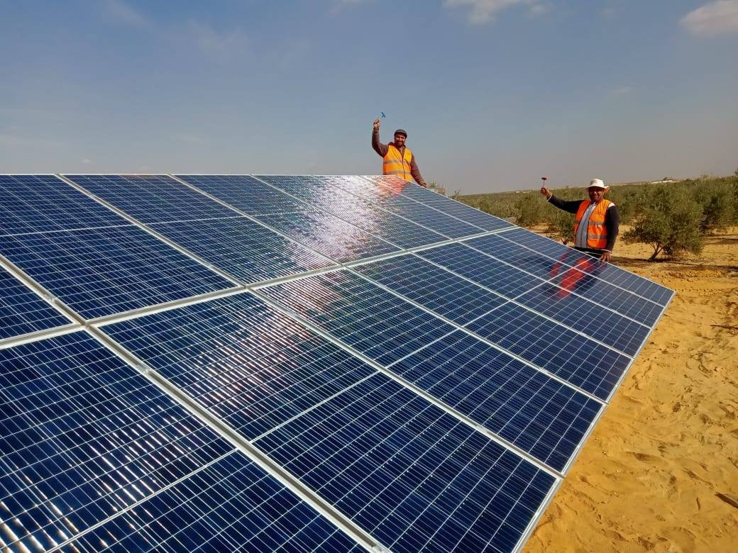 425 KW Solar – pumps [columns laminated] - Mashreq For Energy Systems