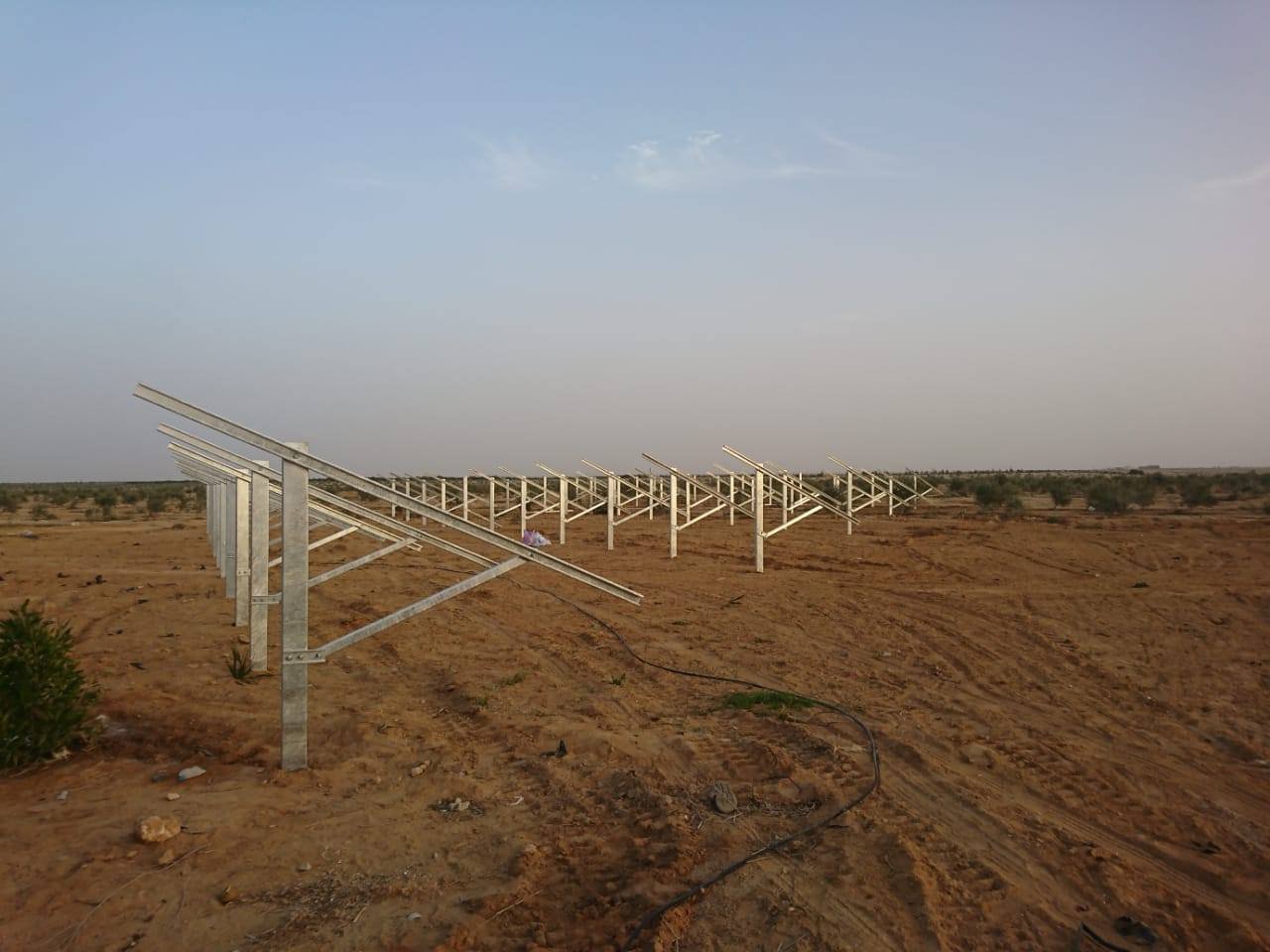 425 KW Solar – pumps [columns laminated] - Mashreq For Energy Systems